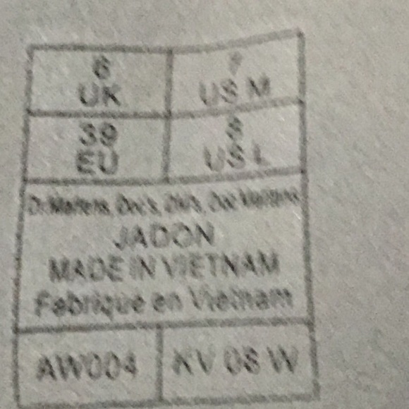 DR. Martens Jardon boot in White Brand New - Picture 6 of 6